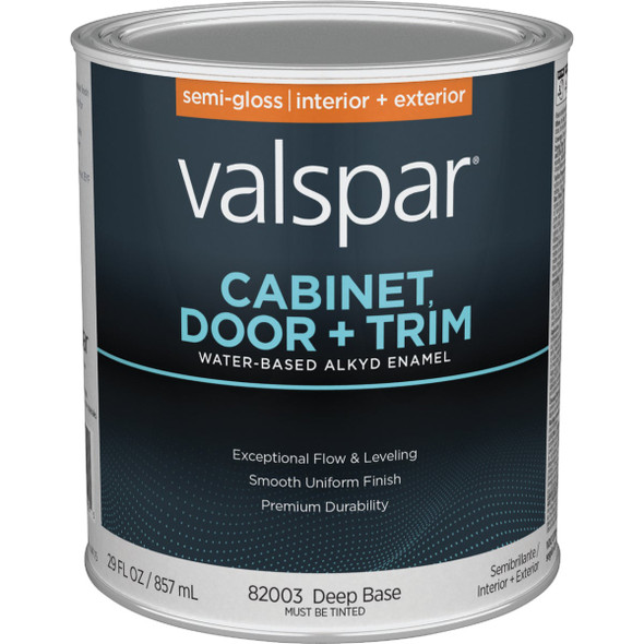 Valspar Cabinet, Door, & Trim Int S/G Deep Bs Enamel 028.0082003.005