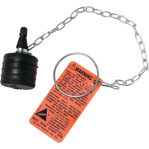 Oatey Cherne 1-1/4 In. to 1-1/2 In. Test-Ball Plug 270016 Oatey Cherne 1-1/4 In. to 1-1/2 In. Test-Ball Plug 270016