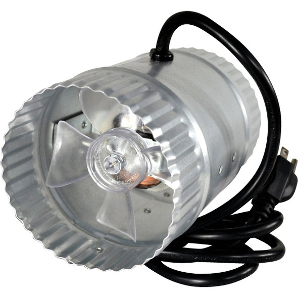 Suncourt 65 to 80 CFM 4 In. In-Line Duct Air Booster Fan DB204C