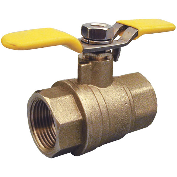 ProLine 1 In. FIP x 1 In. FIP Brass Tee Handle Ball Valve 107-825TNL