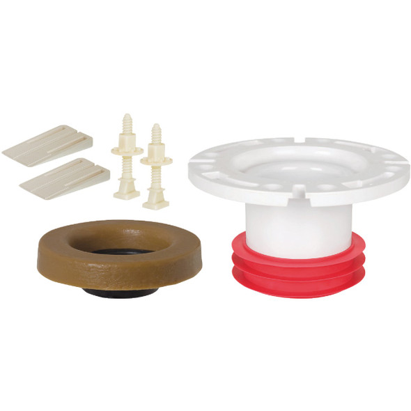 Sioux Chief 4 In. Schedule 40 DWV Push-Tite PVC Closet Flange 887-GPTMK