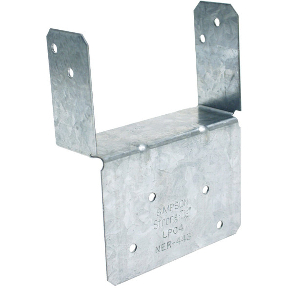 Simpson Strong-Tie ZMAX 4 In. x 4 In. 18 ga Post Beam Cap LPC4Z
