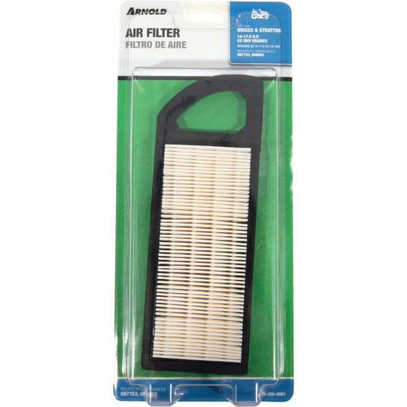Arnold Briggs & Stratton 14 To 17.5 HP Paper Engine Air Filter 490-200-0001 705865