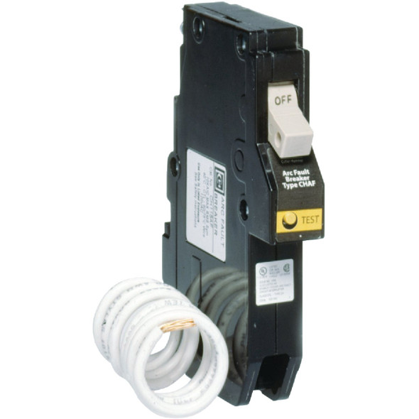 Eaton CH 15A Single-Pole CAFCI Combination Arc Fault Breaker CHFN115AF
