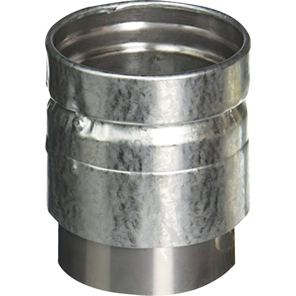SELKIRK VP Pellet Pipe Type L Insulated 3 In. Black Pipe Connector 243240B