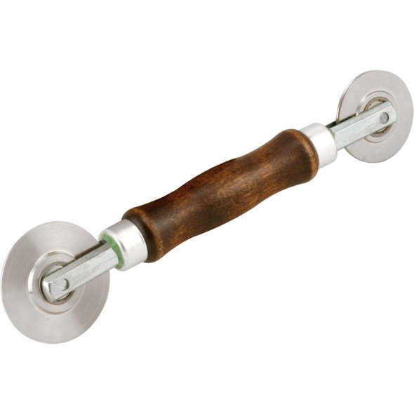 Prime-Line Professional Wood Handle Steel Screen Rolling Tool P7629