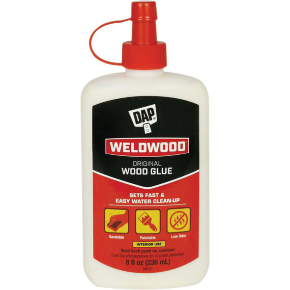 DAP Weldwood 8 Oz. Carpenter's Wood Glue 7079800497