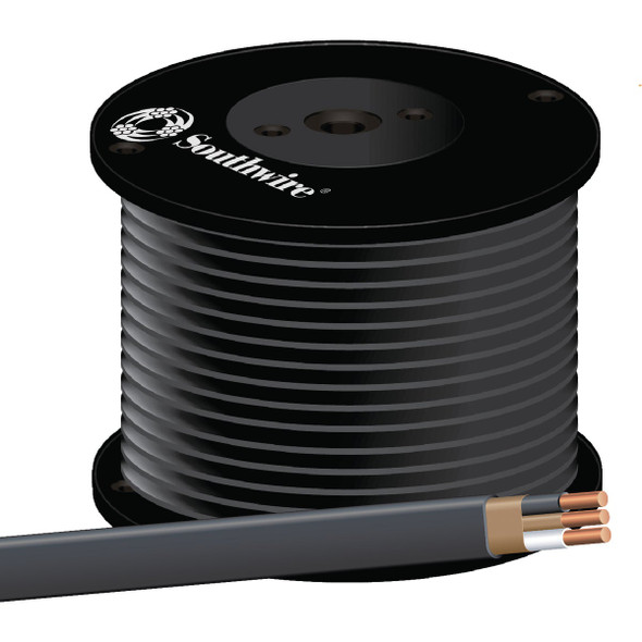 Romex 500 Ft. 8/2 Stranded Black NMW/G Electrical Wire 28893615
