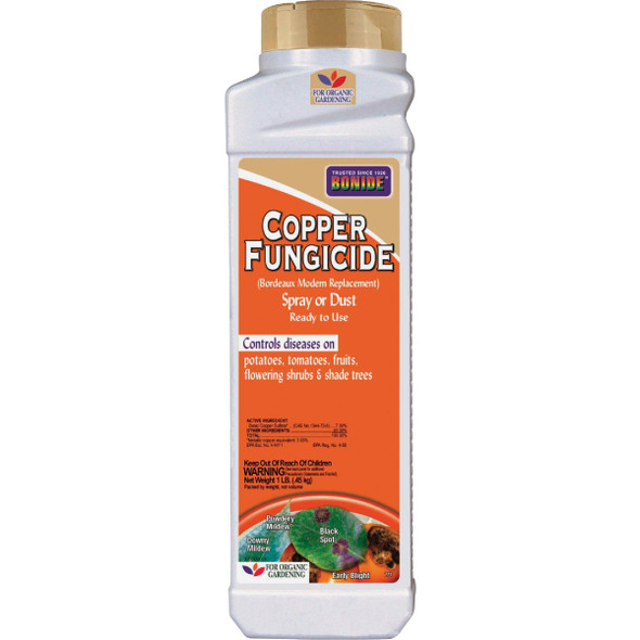 Bonide 1 Lb. Ready To Use Spray or Dust Copper Fungicide 771