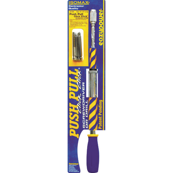 Eazypower Push Pull Click Click Screwdriver/Hand Drill 81964