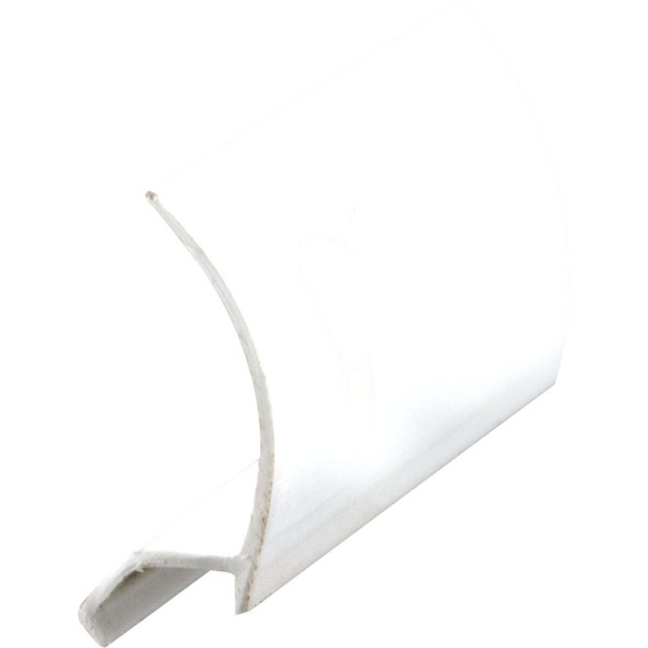 Prime-Line Make-2-Fit 72 In. White Snap-In Rigid Vinyl Glass Spline Pack of 25