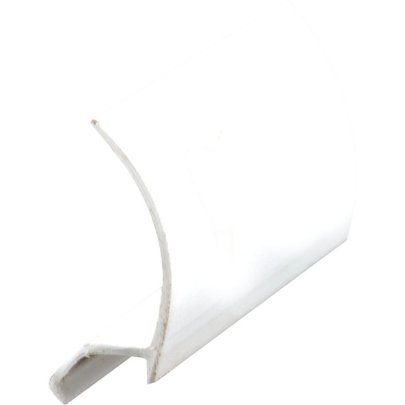 Prime-Line Make-2-Fit 72 In. White Snap-In Rigid Vinyl Glass Spline Pack of 25