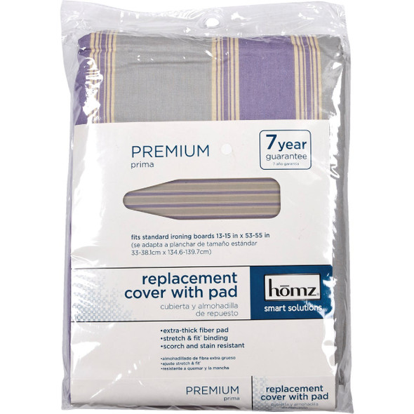Whitmor Bi-Weekly Gray/White Ironing Board Cover/Pad Whitmor Bi-Weekly Gray/White Ironing Board Cover/Pad