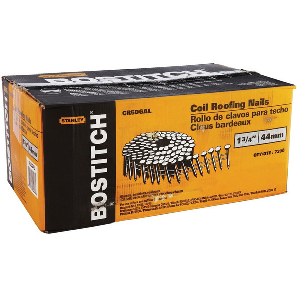 Bostitch 1-3-4" Galv Roofing Nail CR5DGAL 317241