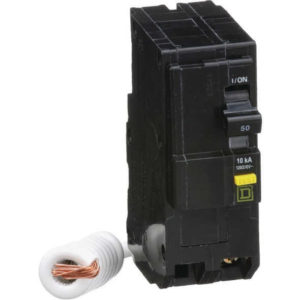 Square D QO 50A Double-Pole GFCI breaker QO250GFICP