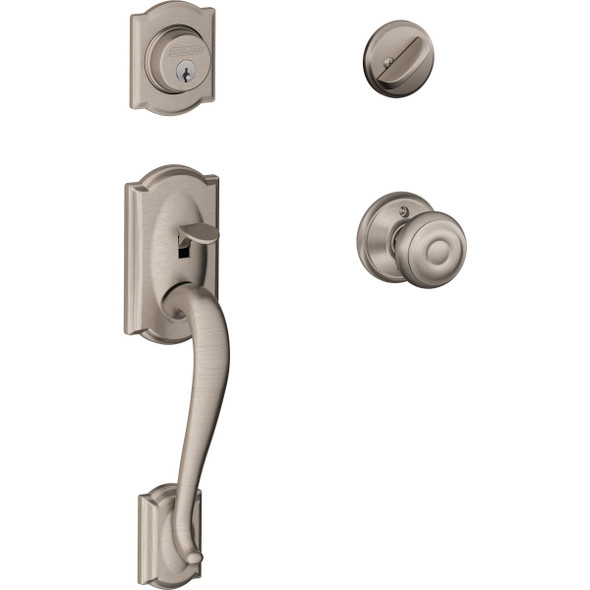 Schlage Sn Cam Geoknob Handleset F60GCAM619GEO