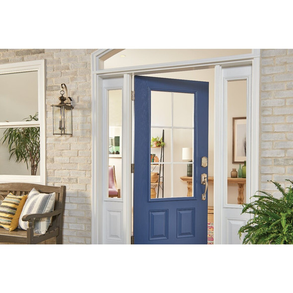 Schlage Encode Camelot Satin Nickel Smart WiFi Deadbolt BE489WB V CAM 619 208396