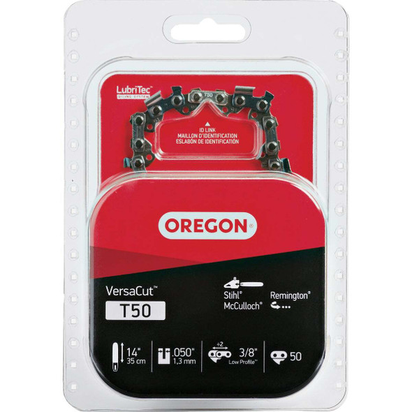 Oregon VersaCut 14 In. 50-Link Chainsaw Chain T50