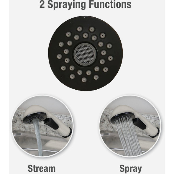 Danco Universal fit White Sprayer Head Danco Universal fit White Sprayer Head