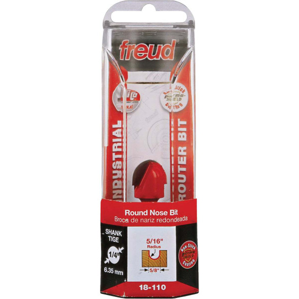 Freud 5/16 In. Radius Round Nose Router Bit 18-110