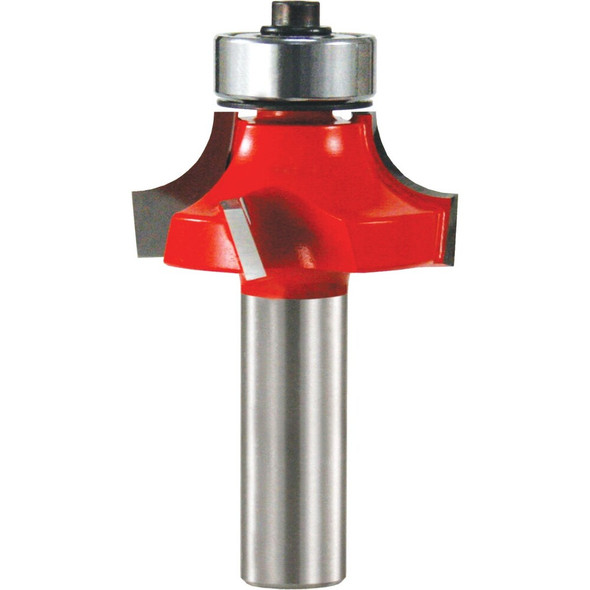 Freud 3-8 In. x 5-8 In. Quadra-Cut Rounding Over Bit with 1-2 In. Shank 34-124 329558
