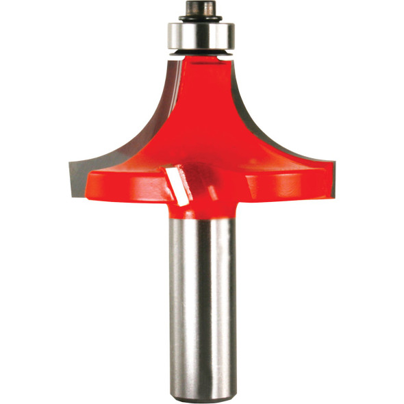 Freud 3/4 In. x 1 In. Quadra-Cut Rounding Over Bit with 1/2 In. Shank