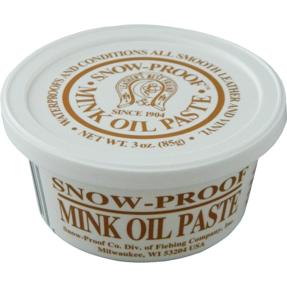Fiebing's 3 Oz. Snowproof Mink Oil Paste SNMO00P003Z