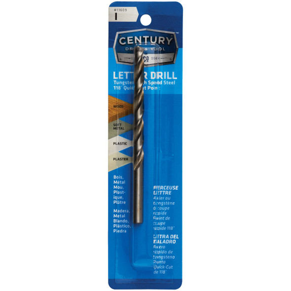 Century Drill & Tool Letter I Drill Bit 11609