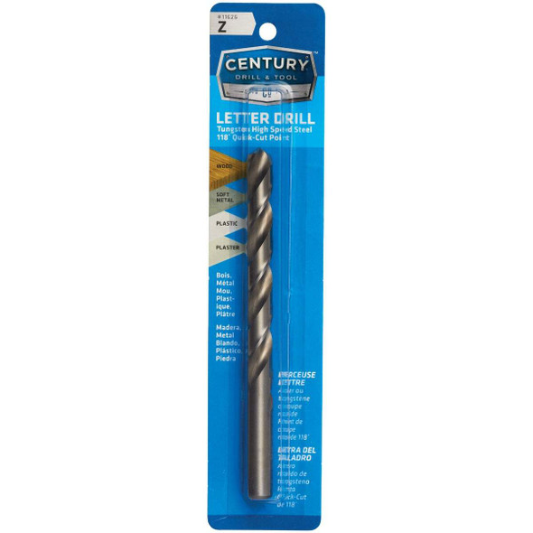 Century Drill & Tool Letter Z Drill Bit 11626