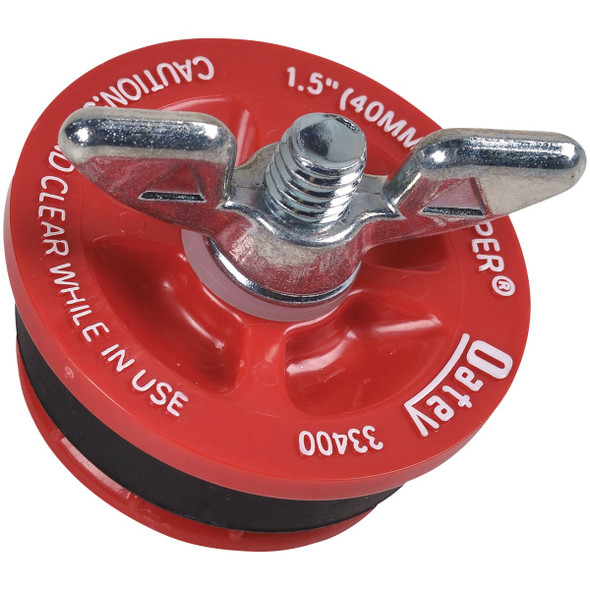 Oatey 1-1/2 In. Mechanical End-of-Pipe Gripper Plug 33400