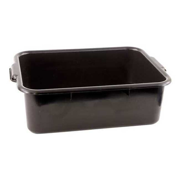 Crestware Bus Tub,Polypropylene,Black BT7BK