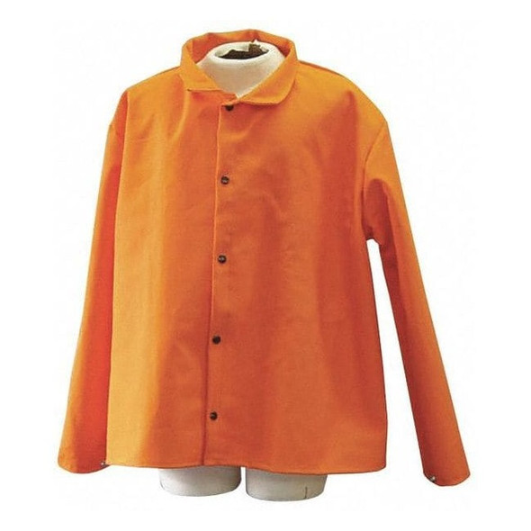 Chicago Protective Apparel FR Jacket, M, 9 oz Snaps Closure 600-OS-M