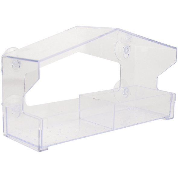 Perky-Pet Clear Plastic Window 1 Lb. Capacity Bird Feeder 347