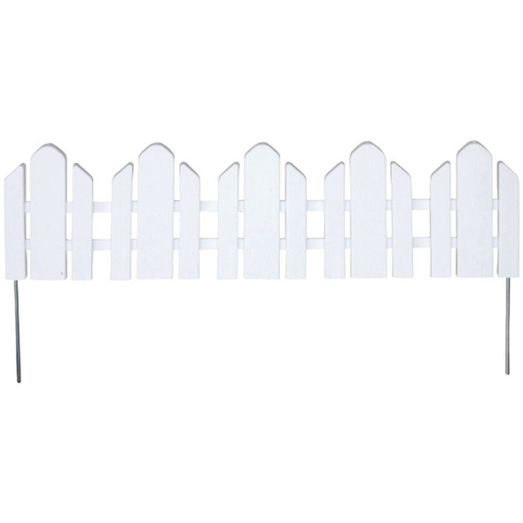 Dackers 6 In. H. x 22.25 In. L. White Resin Flexible Landscape Edging 2090