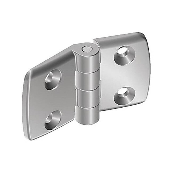 Fath Hinge, Aluminum, Silver, 48 mm, 87 mm 095A4545F