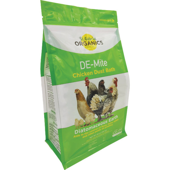 St. Gabriel Organics 20oz Diatomaceous Earth 50220-1