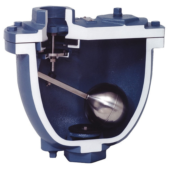Val-Matic Valve Air Release and Vac,FNPT,2 x 2,CI 20C02-6CT-C6B5Y
