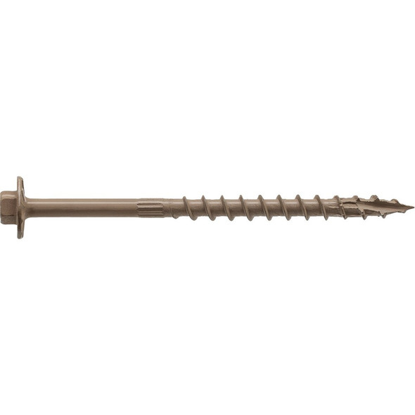 Strong-Drive SDWH TIMBER-HEX Screw  0.195 in. x 4 in. 5-16 Hex, DB Coating SDWH19400DB-RP1 208746