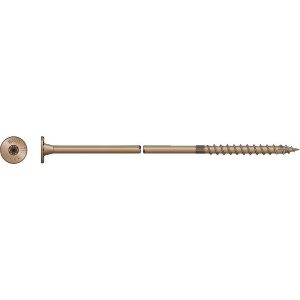 Strong-Drive SDWS TIMBER Screw (Exterior Grade)  0.220 in. x 8 in. T40, Tan