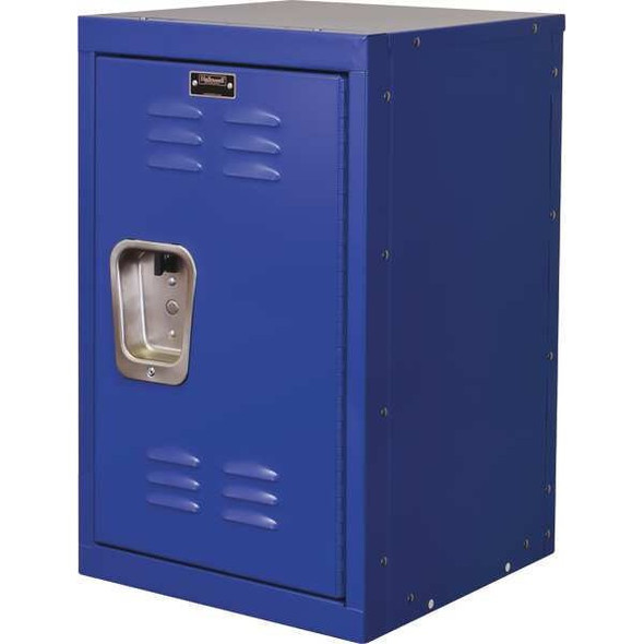Wardrobe Locker, 15 in W, 15 in D, 24 in H, (1) Tier, (1) Wide, Blue