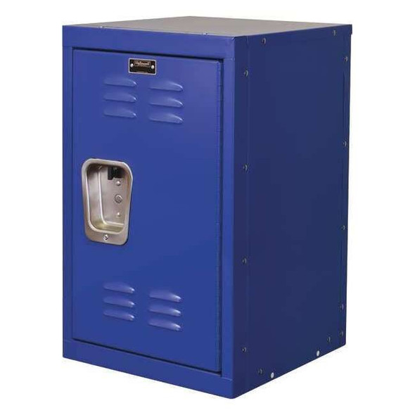 Wardrobe Locker, 15 in W, 15 in D, 24 in H, (1) Tier, (1) Wide, Blue