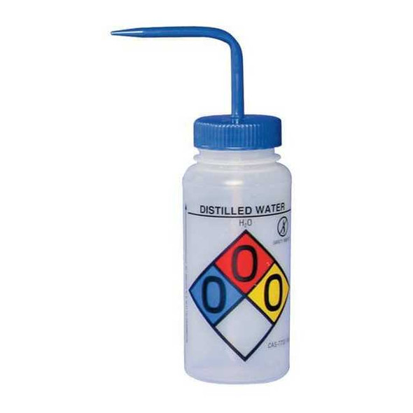 Manufacturer Varies Wash Bottle 32 oz., Mouth: Wide, PK2 F11832-0004