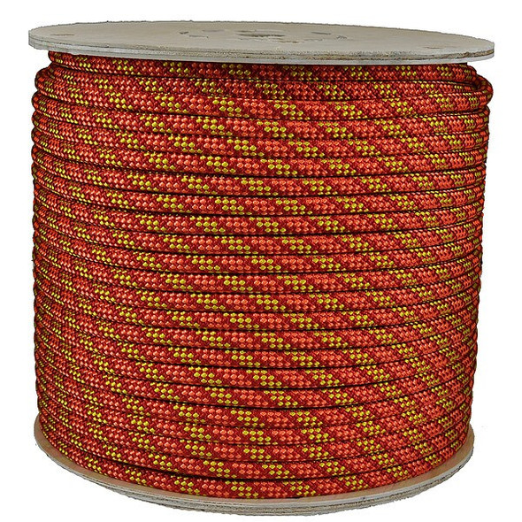 All Gear Rigging/Climbing Rope,1/2" Dia. x 150' L AGKM12150ROY