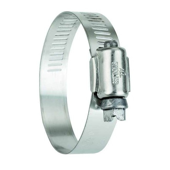 Manufacturer Varies Worm Gear Hose Clamp,1/2"W,4"ID,PK10 5288070