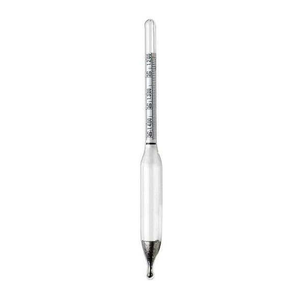 Durac Specific Gravity Plain Form Hydrometer, Range: 1.200/1.420 B61801-7300