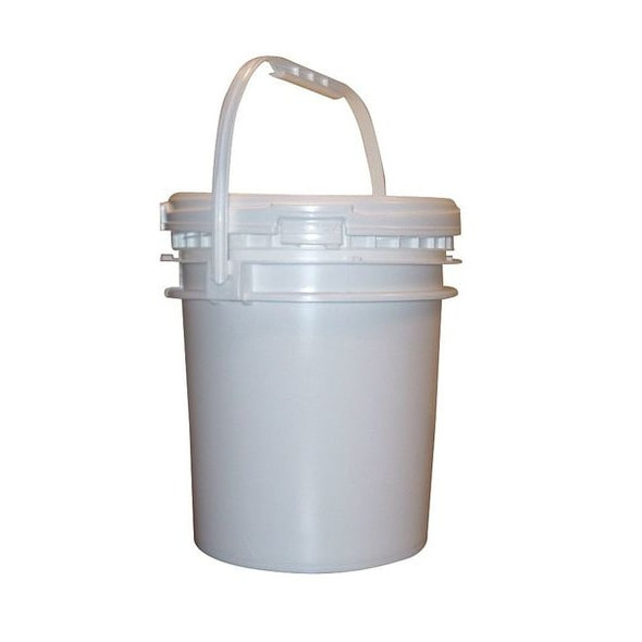 Manufacturer Varies Pail,Polyethylene,White,Open Head 51912