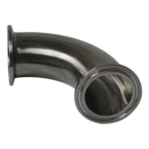 Maxpure 2" Clamp T316L SS 90 Degree Elbow TEG2C6L2.0-PM