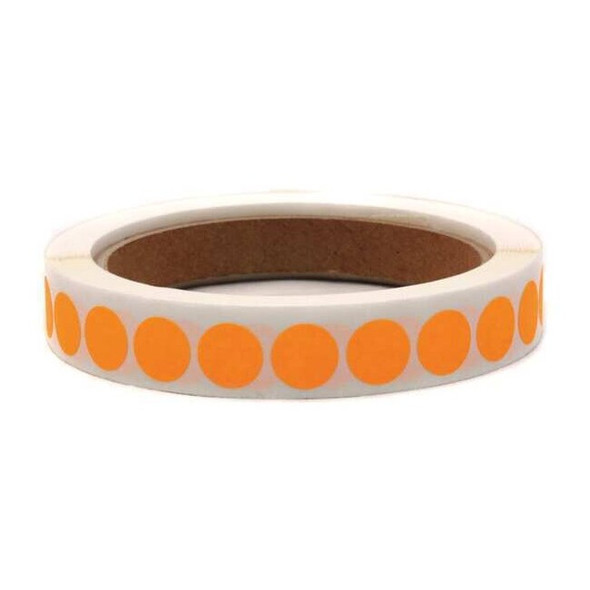 Manufacturer Varies Inventory Label, Orange, Paper, PK1000 3VCL6