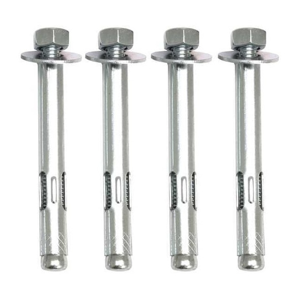 Liberty Safe Anchoring Kit,(4) Concrete Anchor Bolts 17670