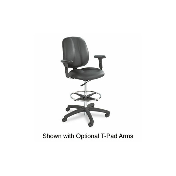 Safco® CHAIR,EXTENDED HEIGHT,BK 7084BL Safco® CHAIR,EXTENDED HEIGHT,BK 7084BL